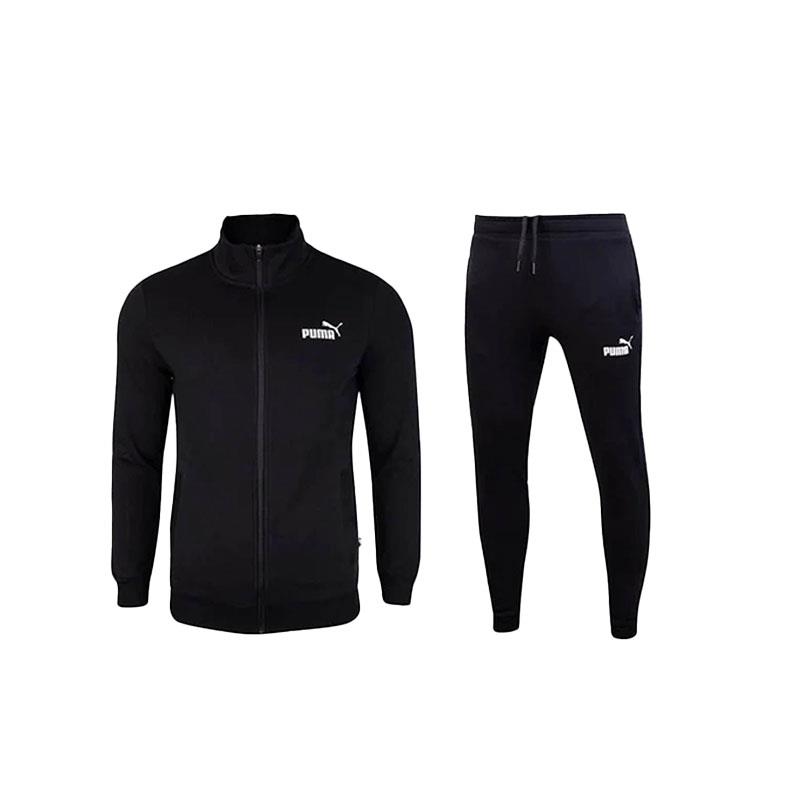 Puma Clean Sweat Suit Erkek E ofman Tak m 585840 01 Siyah