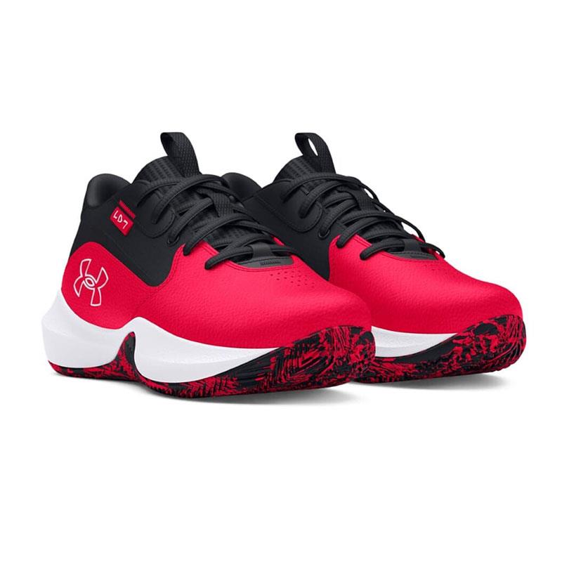 Under Armour Kirmizi Under Armour Ua Lockdown Çocuk PS 7 Basketbol Ayakkabısı