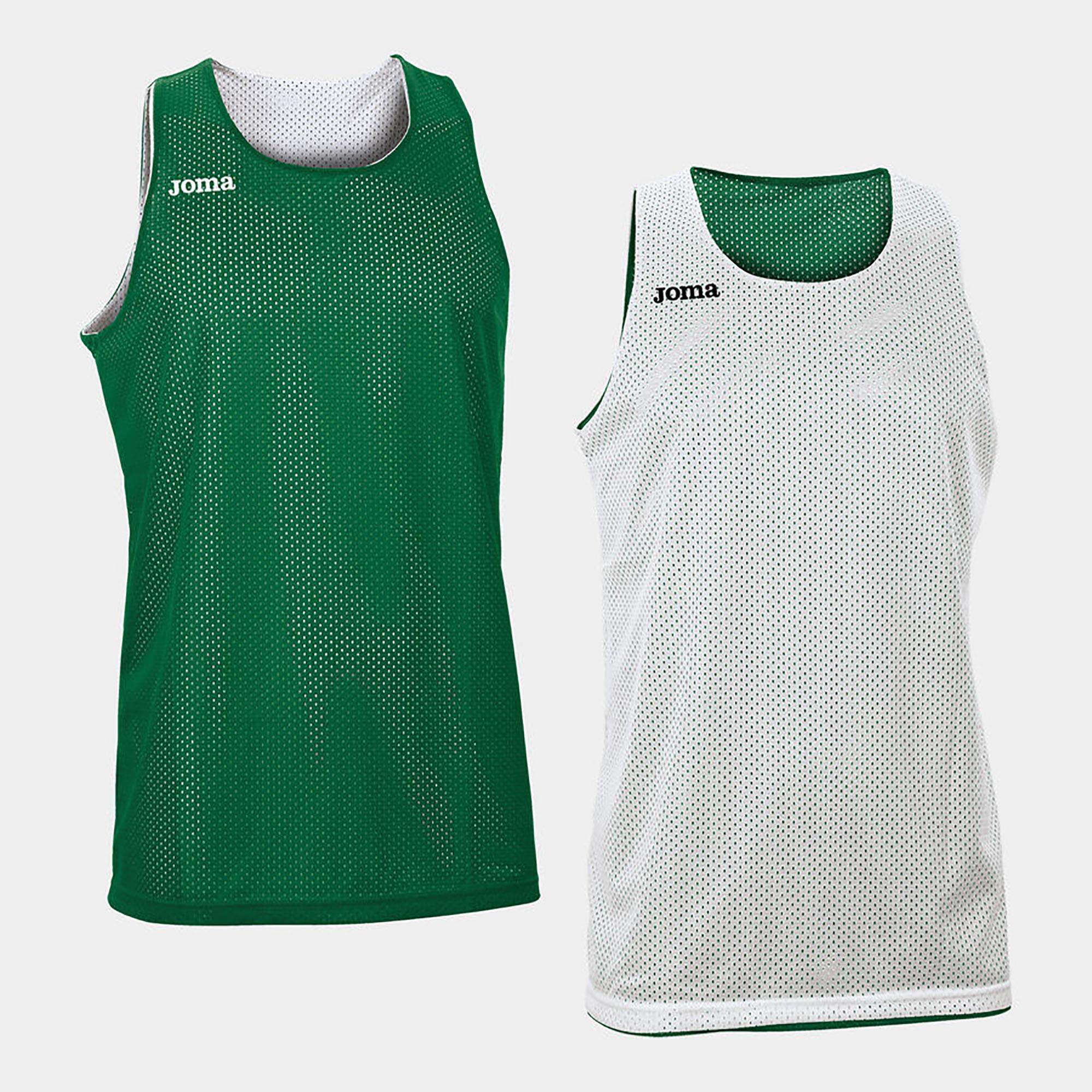 Joma Basketbol Antrenman Atlet Reversiblet-Shırt Aro Green-White Sleeveless 100050.450