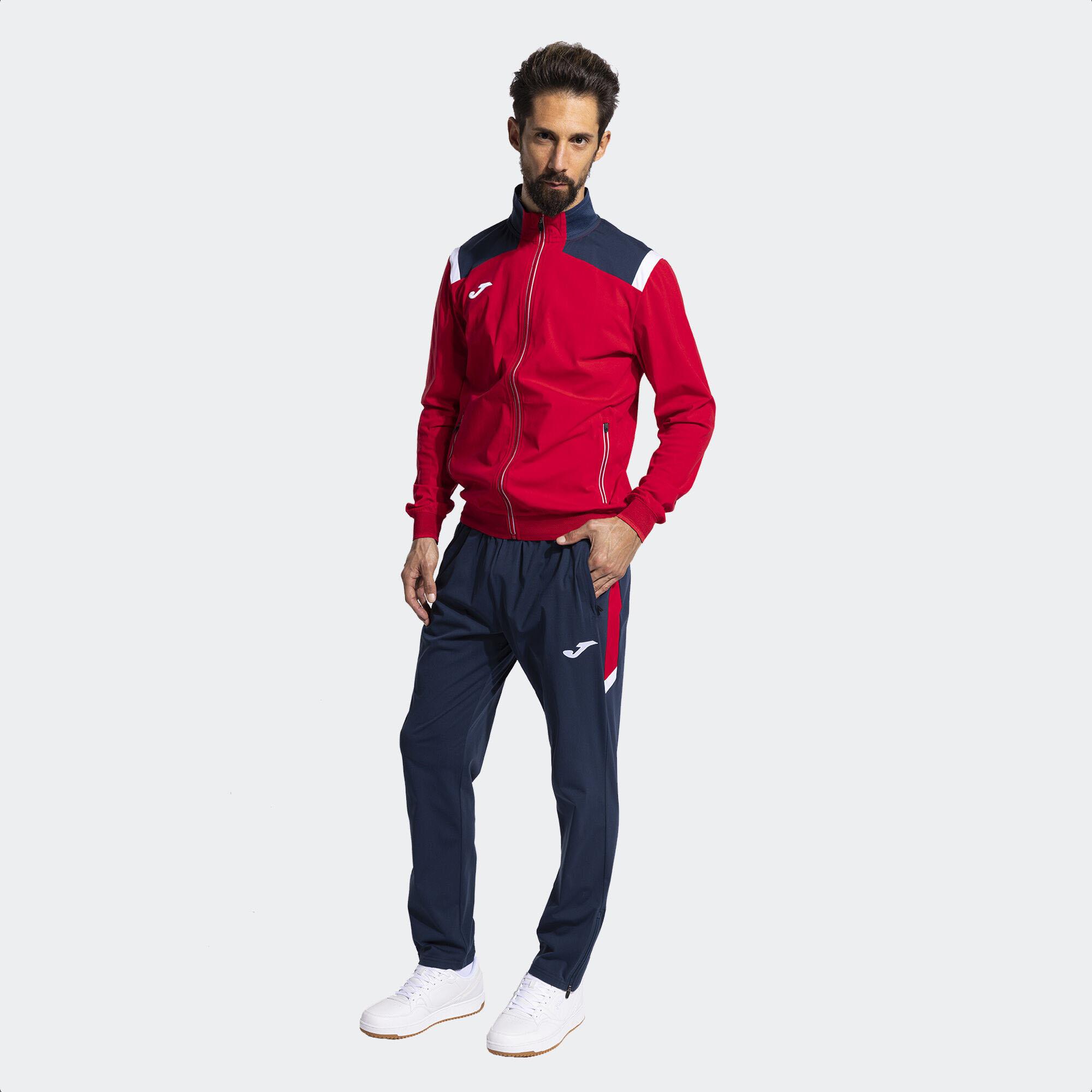 Joma Erkek Futbol Eşofman Takım Toledo Tracksuit 103615.603 TOLEDO TRACKSUIT RED NAVY