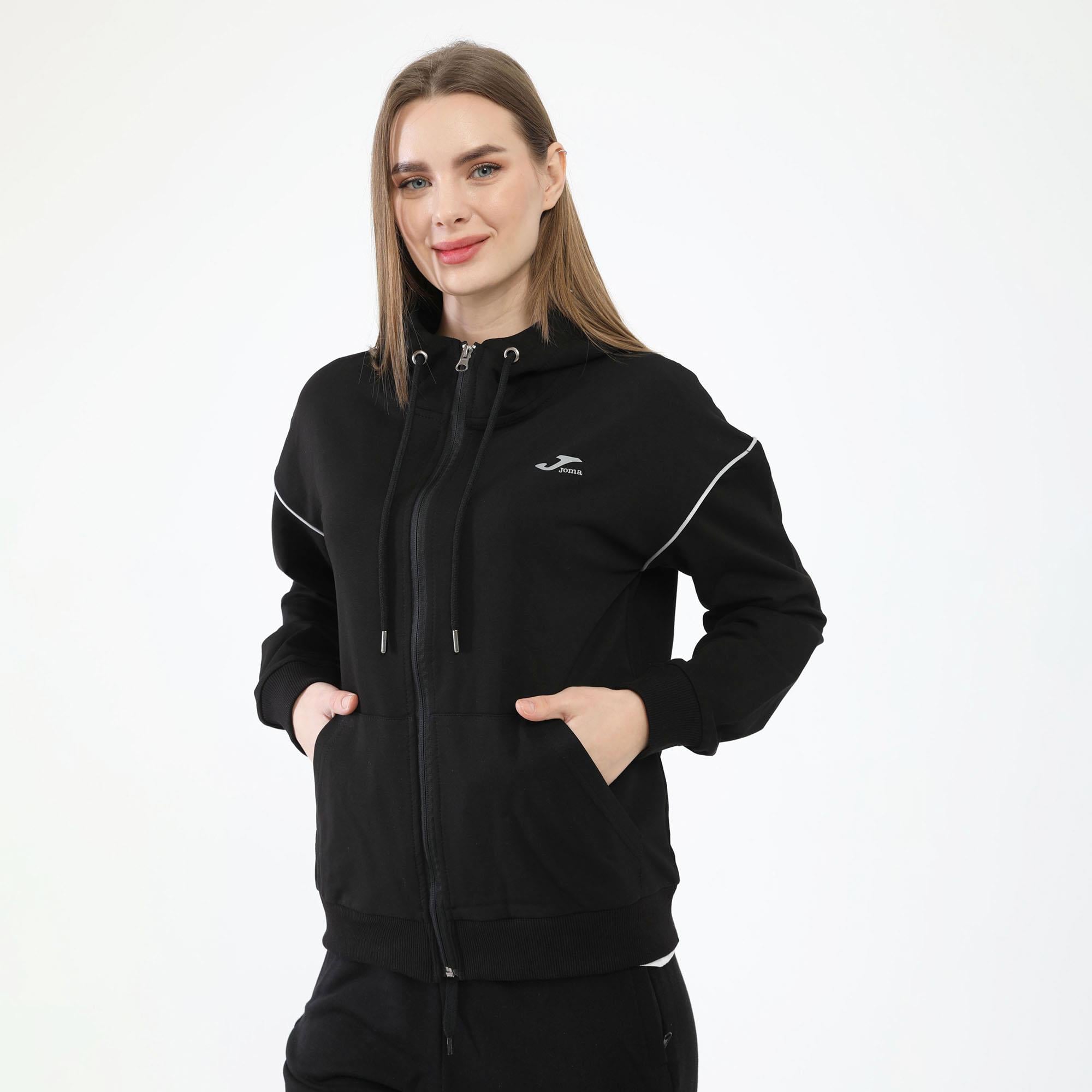 Joma Kadın Günlük Sweatshirt Kapşonlu Full Zip Violeta W 6222303