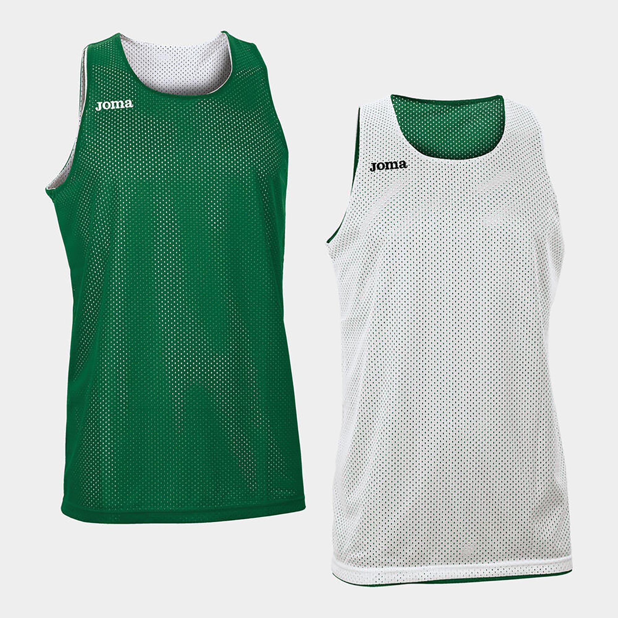 Joma Basketbol Antrenman Atlet Reversiblet-Shırt Aro Green-White Sleeveless 100050.450