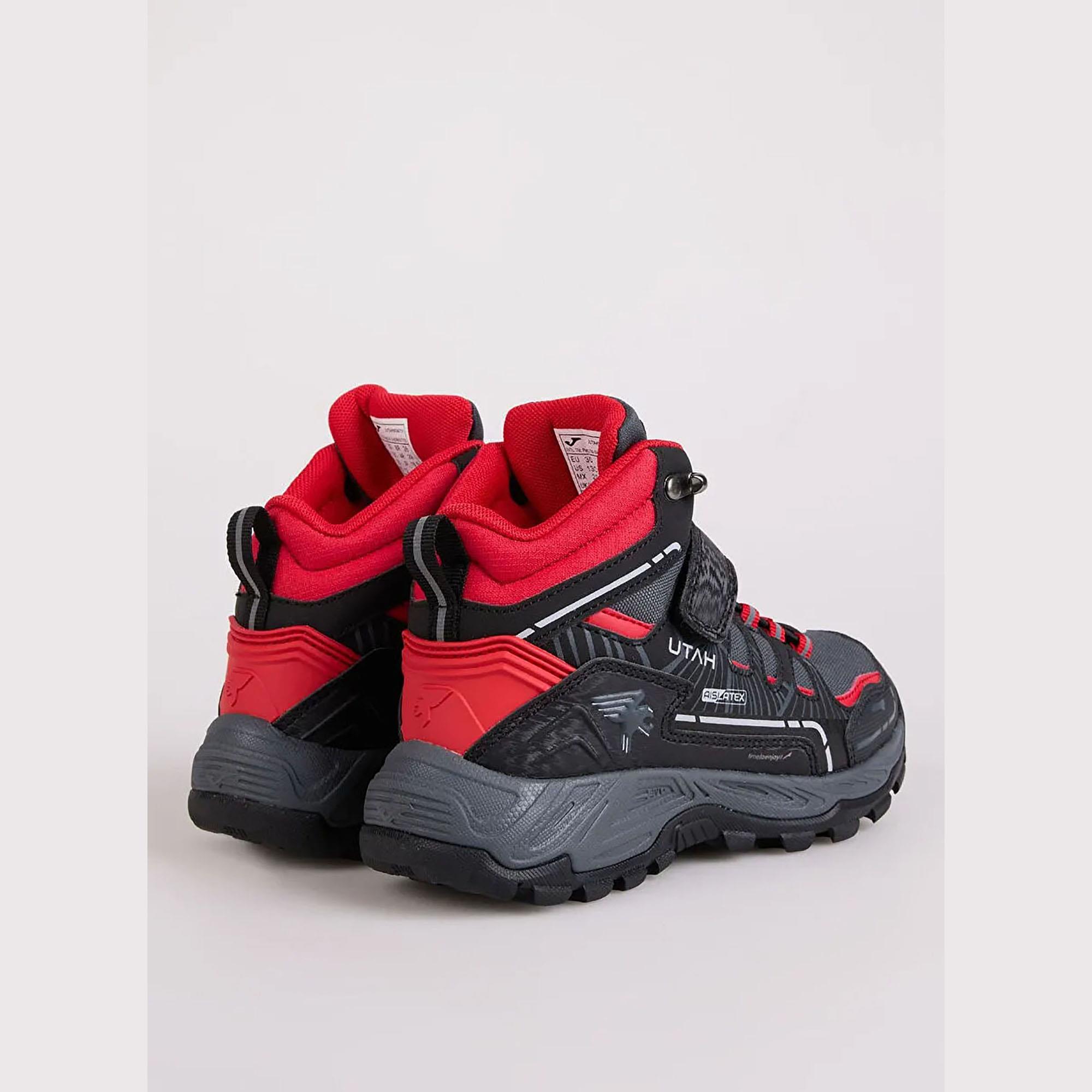 Joma Çocuk Günlük Spor Ayakkabı Utah Jr 2401 Black Red Jutahw2401V