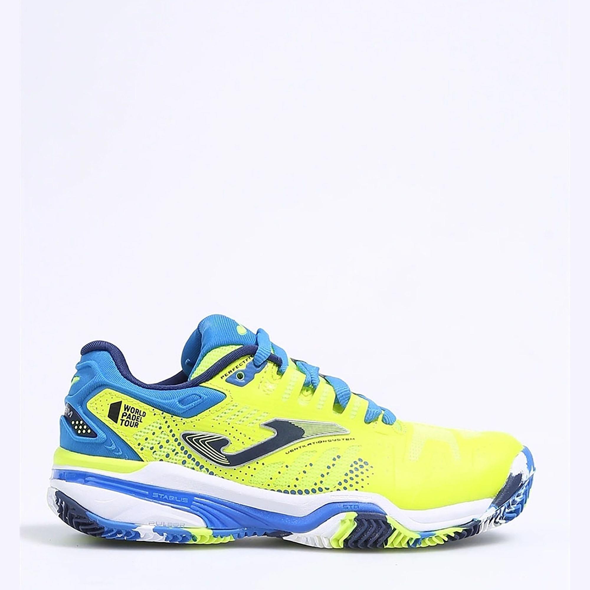 Joma Çocuk Tenis Maç Ayakkabı Slam Jr 2309 Lemon Fluor Royal Jslams2309P