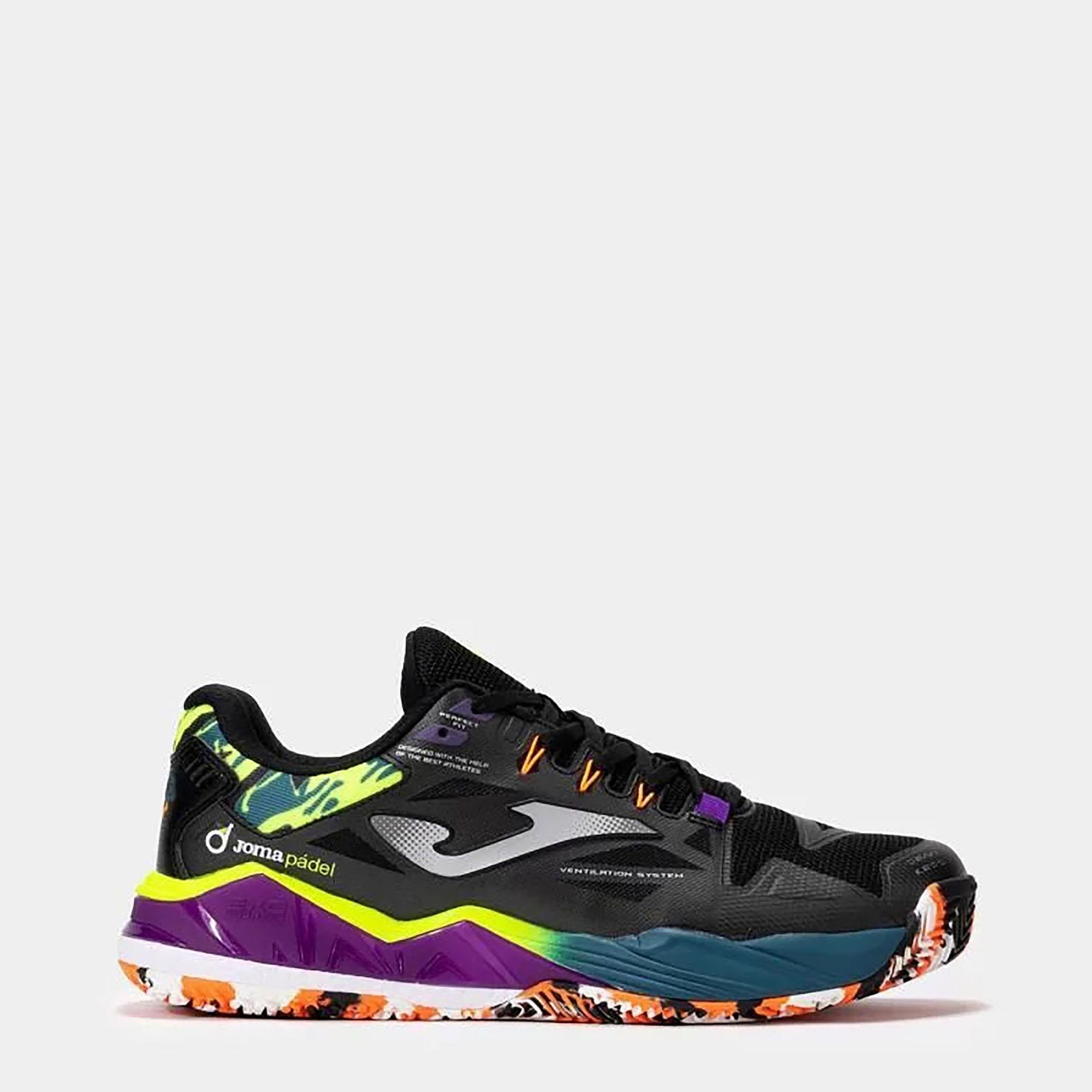 Joma Erkek Tenis Ayakkabı Spin Men 2401 Negro Petróleo