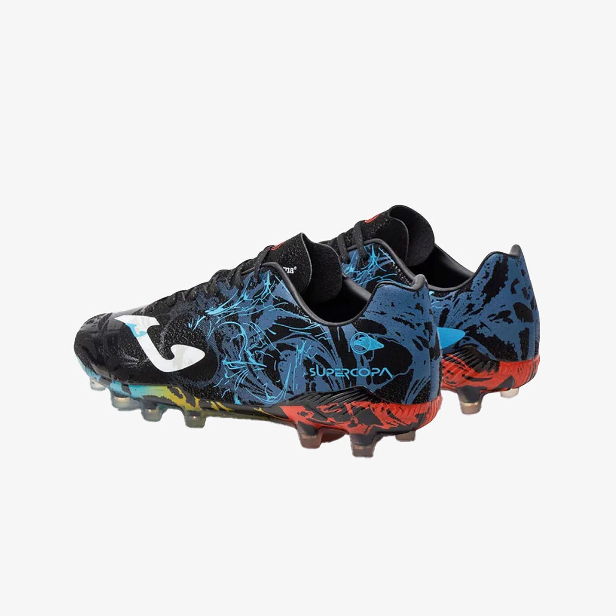 Joma Erkek Futbol Krampon Super Copa 2441 Negro Azul Firm Ground