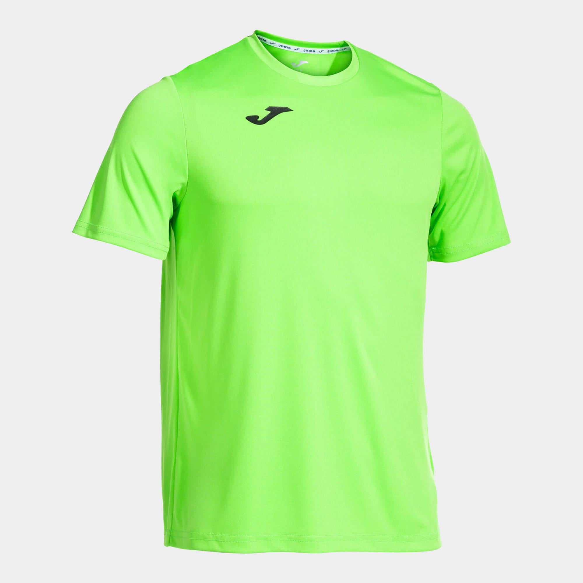 T-SHIRT COMBI GREEN FLUOR S-S