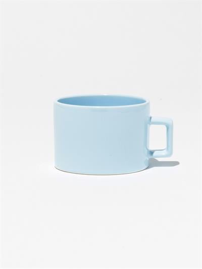 Pastel Mavi Nescafe Fincanı