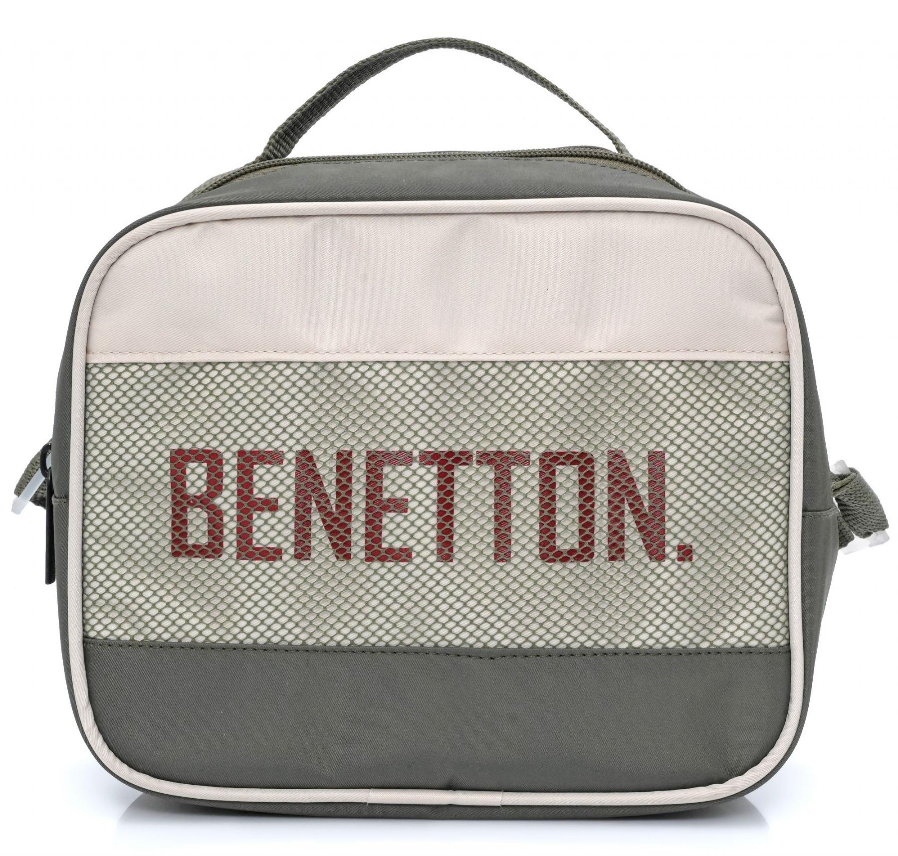 Benetton Erkek Çocuk Haki Üçlü İlkokul Çanta Seti 21030