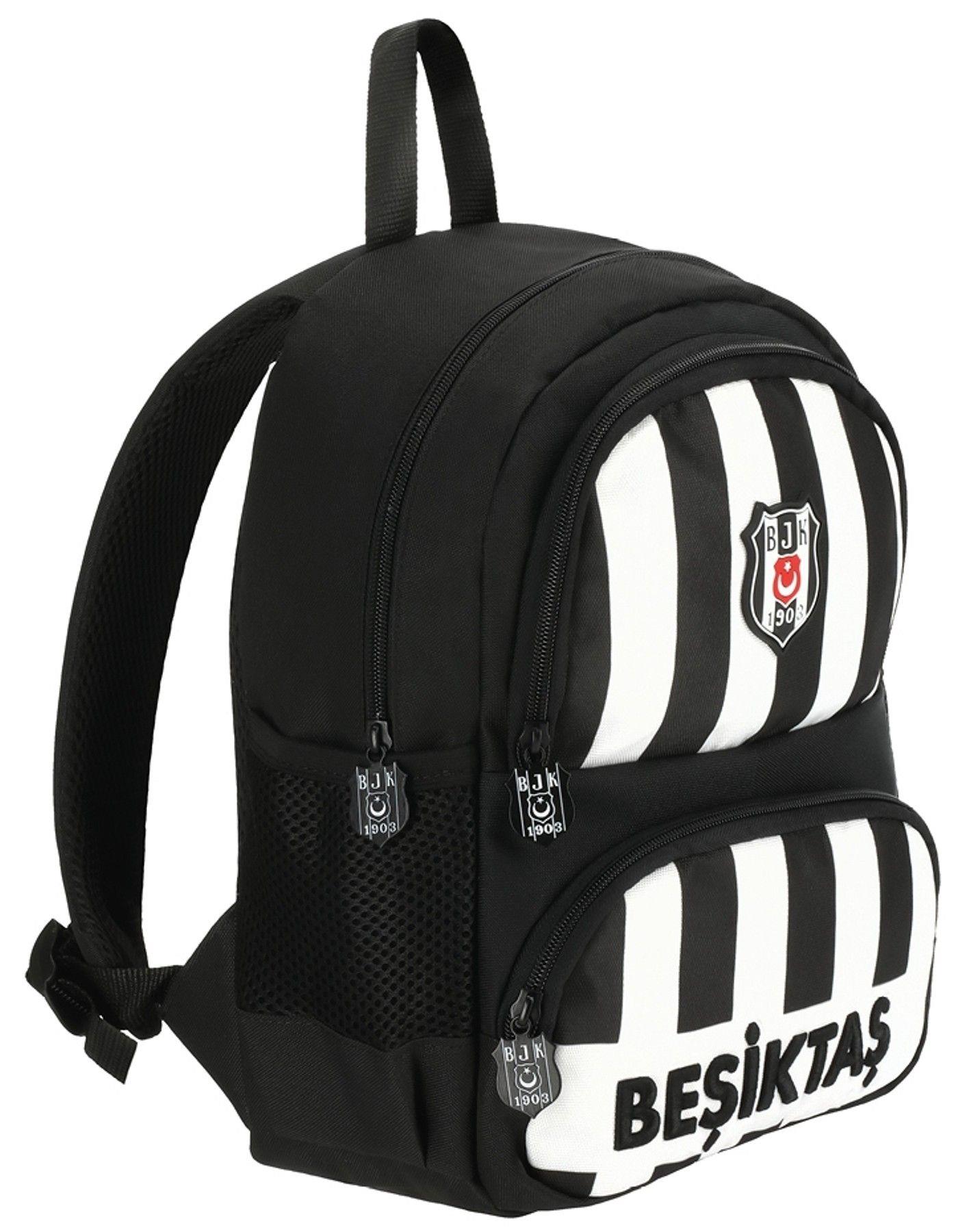 Beşiktaş Nakış Detaylı Çubuklu Anaokulu Çantası - 25340