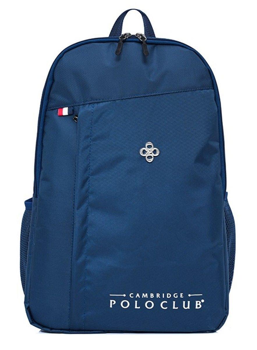 Cambridge Polo Club Hafif Su Geçirmez Üç Gözlü Lacivert Erkek Sırt Çantası - PLCAN2170-004