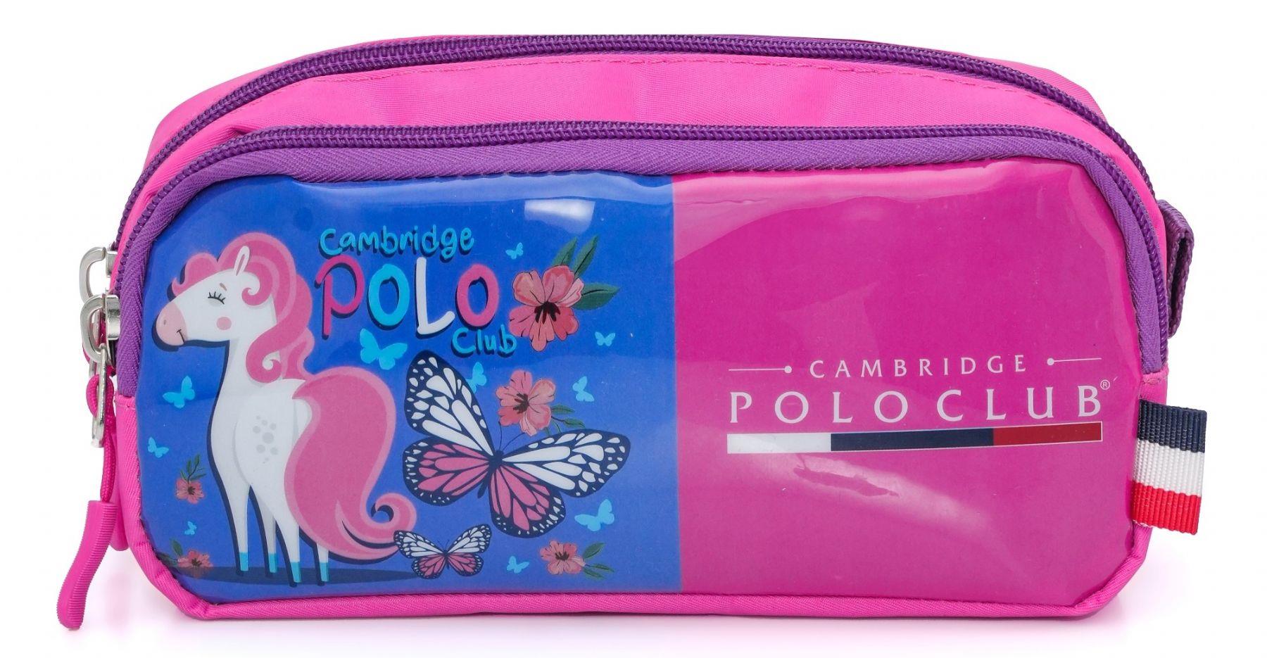 Cambridge Polo Club Kız Çocuk İlkokul Çanta Seti - Lila - PLCAN2122