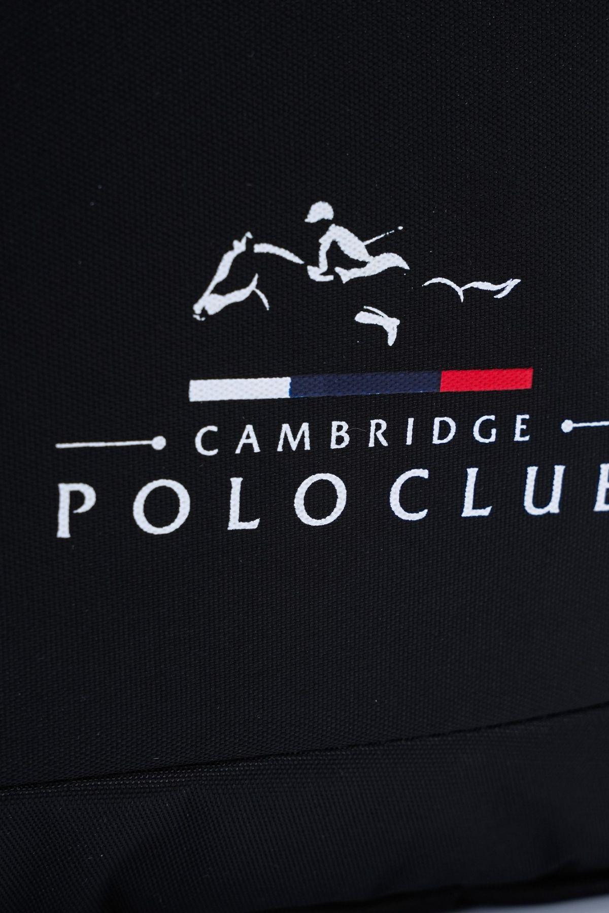 Cambridge Polo Club Siyah Günlük Okul ve Seyahat Sırt Çantası - Erkek/Erkek Çocuk - PLCAN2172-001