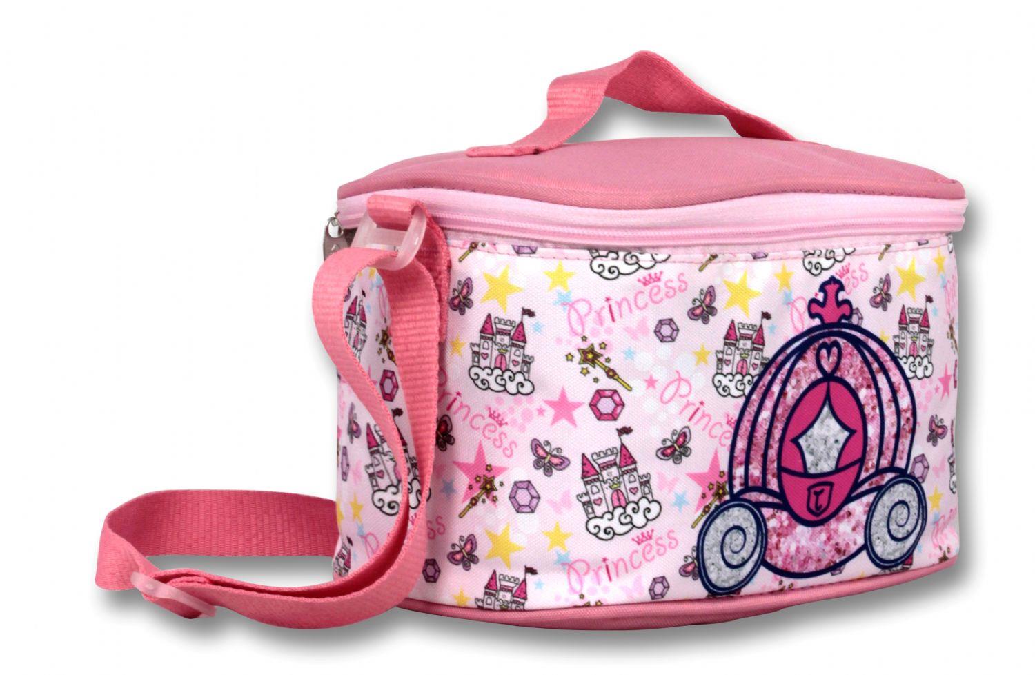 Cennec Termal Pembe Princess Beslenme Çantası - Kız Çocuk