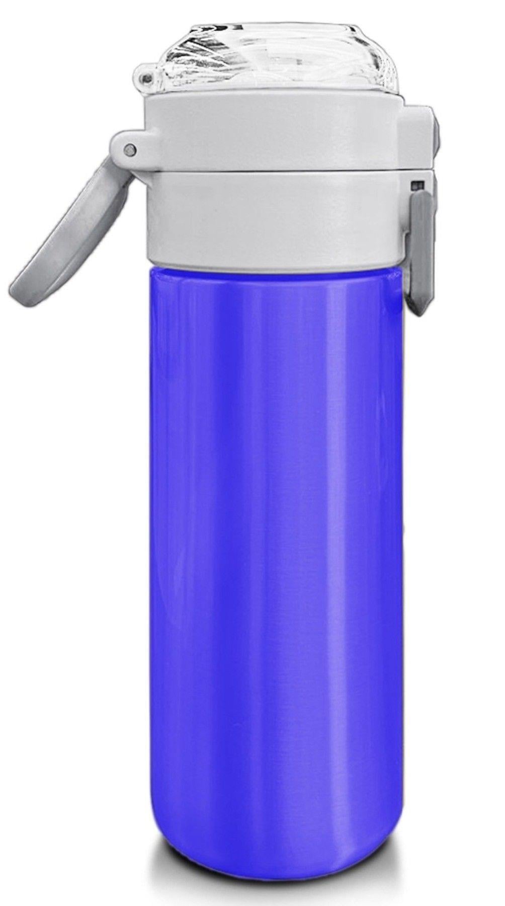 Coral High 500 ml Pipetli ve Direkt İçim Çelik Termos/Matara - Erkek Çocuk -  Açık Mor 31830