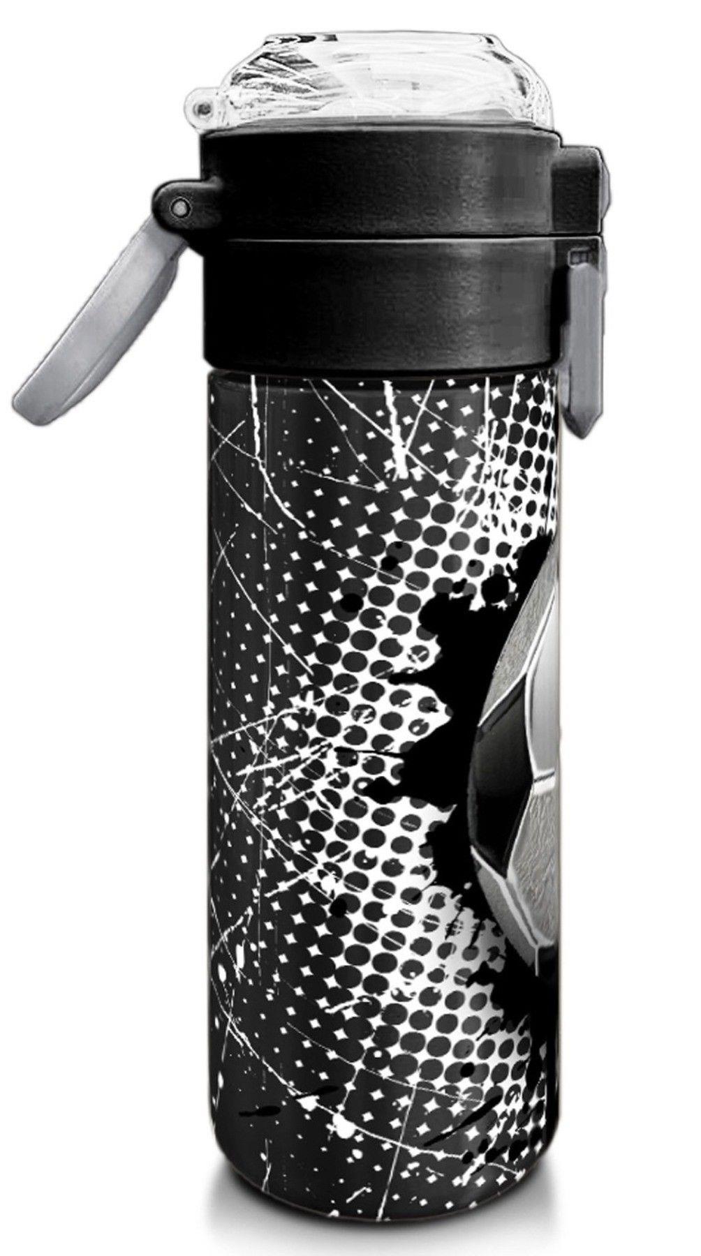 Coral High 500 ml Pipetli ve Direkt İçim Çelik Termos/Matara - Erkek Çocuk -  Futbol Desenli 31816