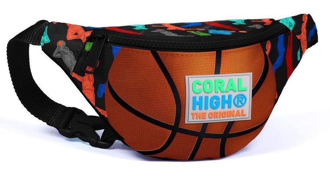 Coral High Basketbol Baskılı Bel Çantası