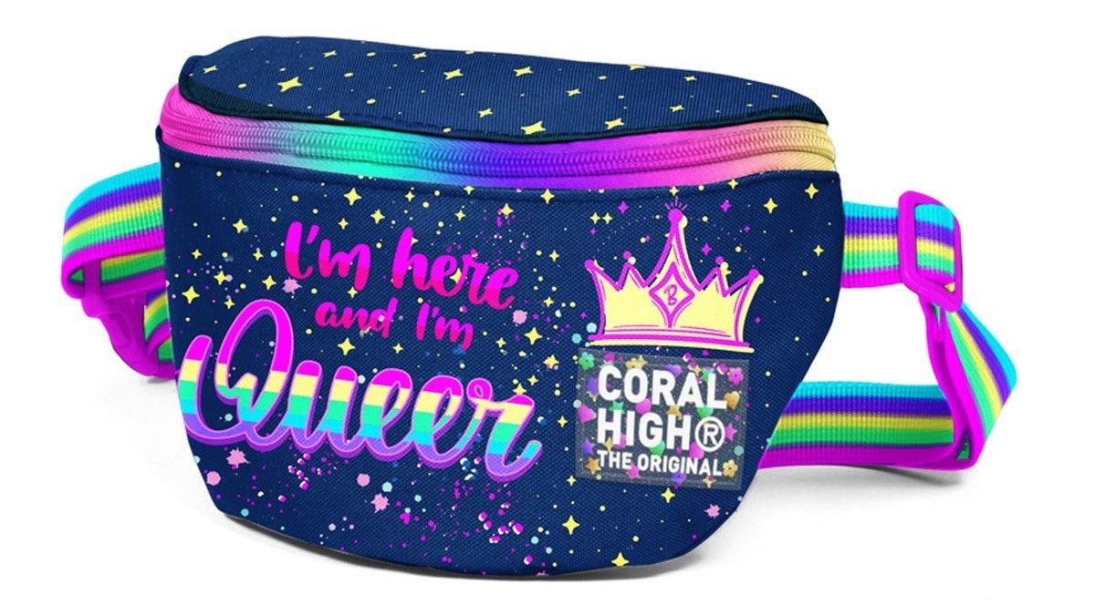 Coral High Çocuk ve Genç Bel Çantası - Mor/Çok Renkli