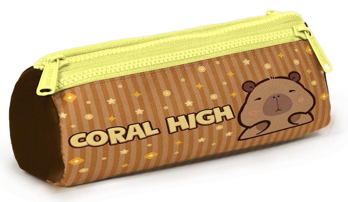 Coral High Kapibara İki Bölmeli Okul Kalem Çantası - 22099