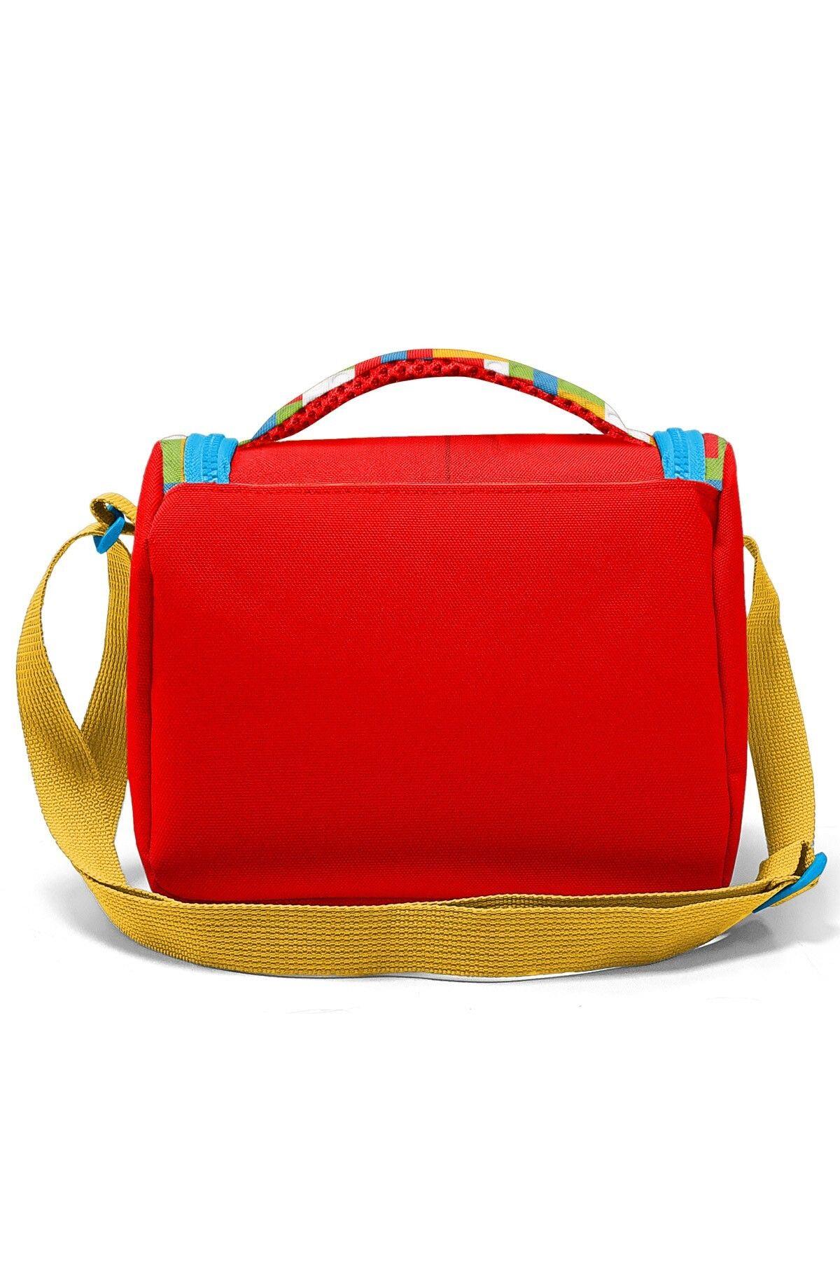 Coral High Kids Renkli Blok Desenli 3lü Okul Çanta Seti SET0123775 - Erkek
