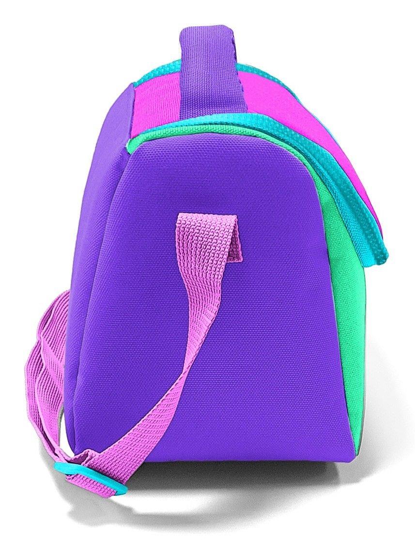 Coral High Kız Çocuk Beslenme Çantası - Thermo - Pembe Yeşil Çok Renkli 12787