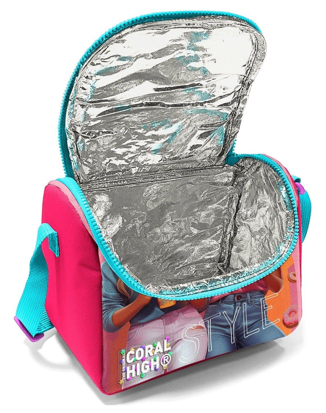 Coral High Kız Çocuk Termoslu Beslenme Çantası - Pembe Kırmızı Fashion Girl, Kız Çocuk 22769