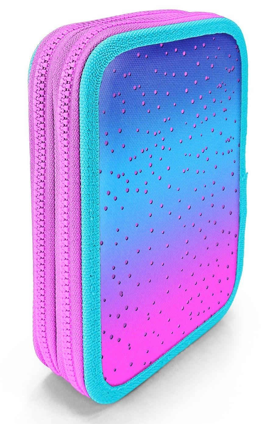 Coral High Organizer İki Katlı Kalem Çantası - Turkuaz Pembe Kaplumbağa, Kız Çocuk, Turkuaz Pembe Kaplumbağa 11134