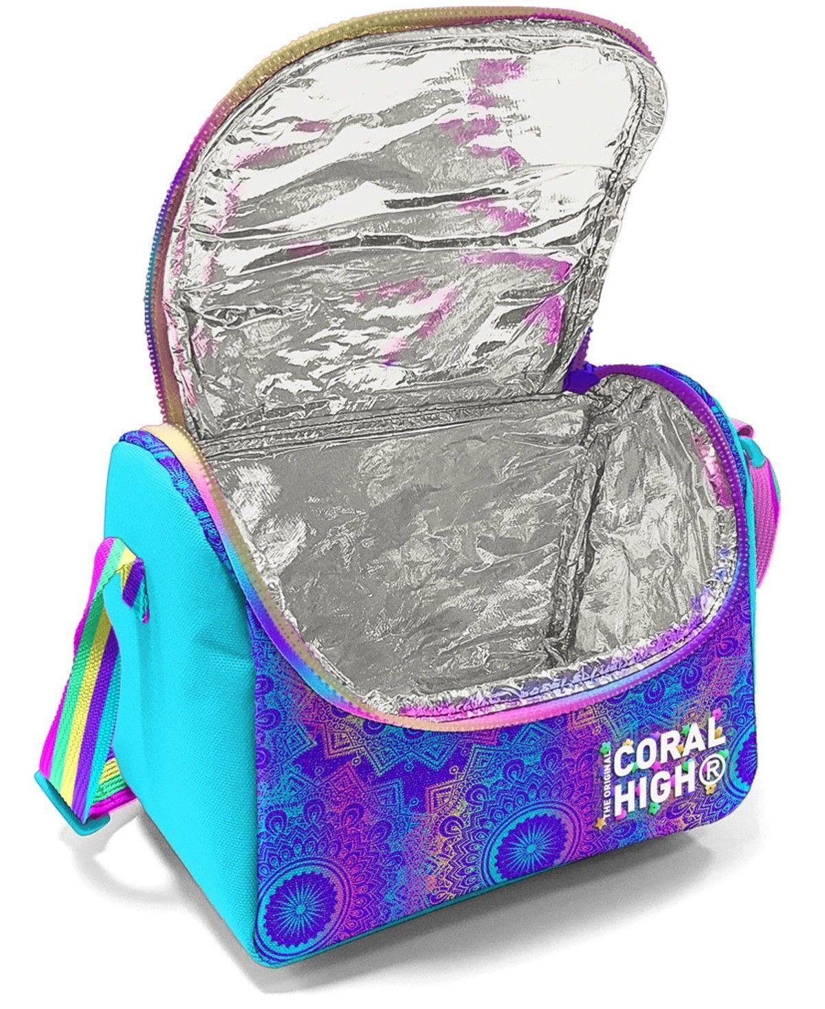 Coral High Pembe Turkuaz Fil Isı Yalıtımlı Beslenme Çantası - Kız Çocuk