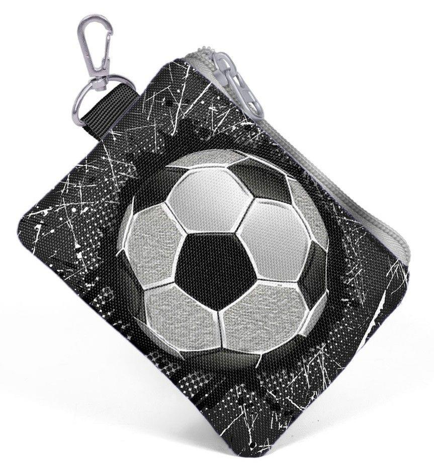 Coral High Siyah Futbol Bozuk Para Cüzdanı - Erkek Çocuk