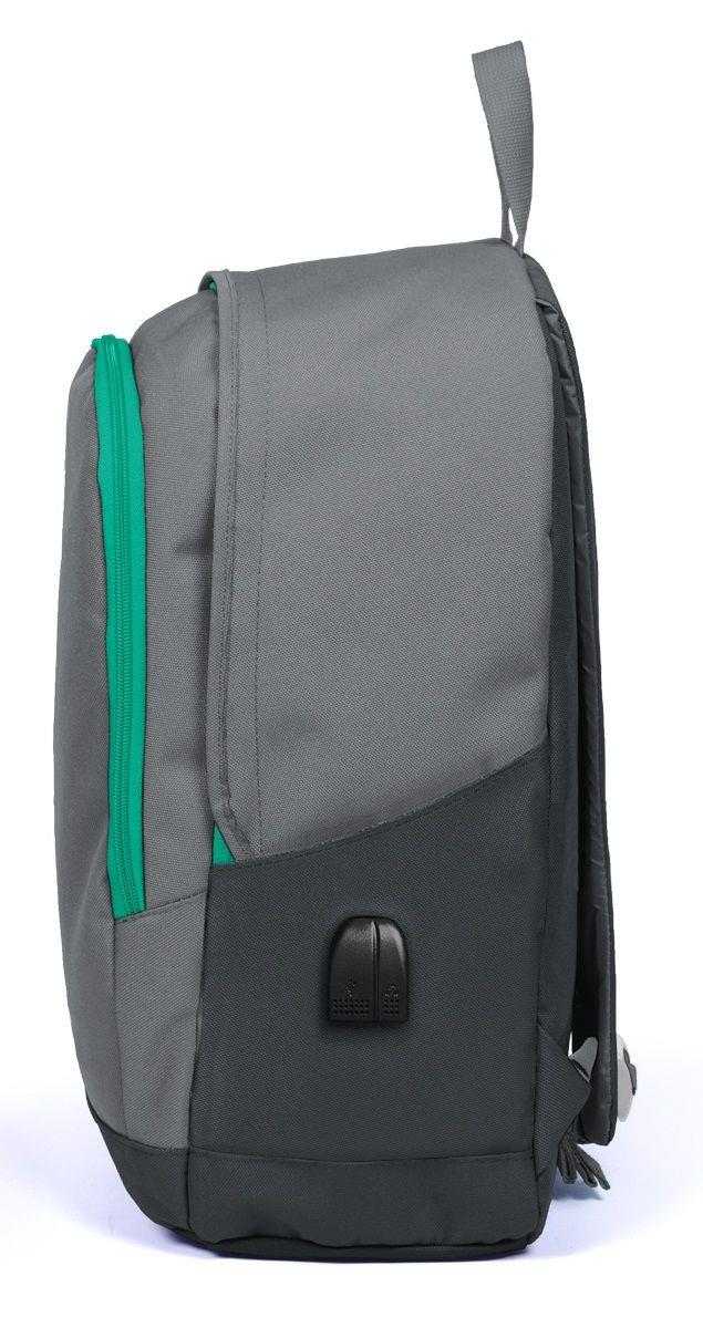 Coral High Sport Gri Okul ve Günlük Sırt Çantası