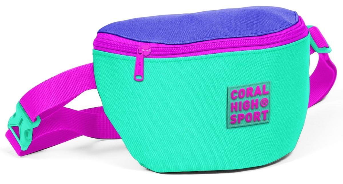 Coral High Sport İki Bölmeli Bel Çantası