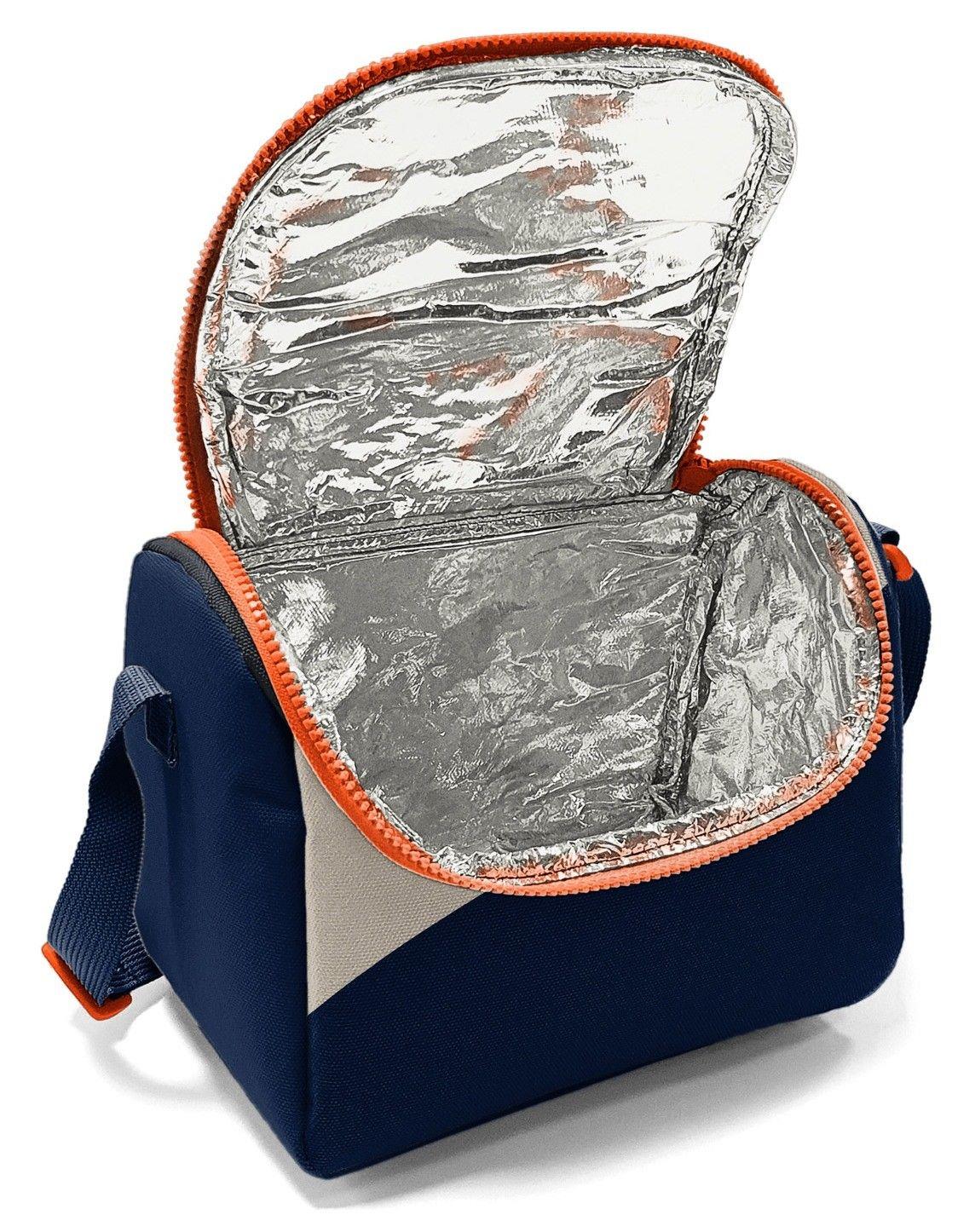 Coral High Thermo Beslenme Çantası - Erkek Çocuk, Lacivert Bej Renkli Çizgili 22793