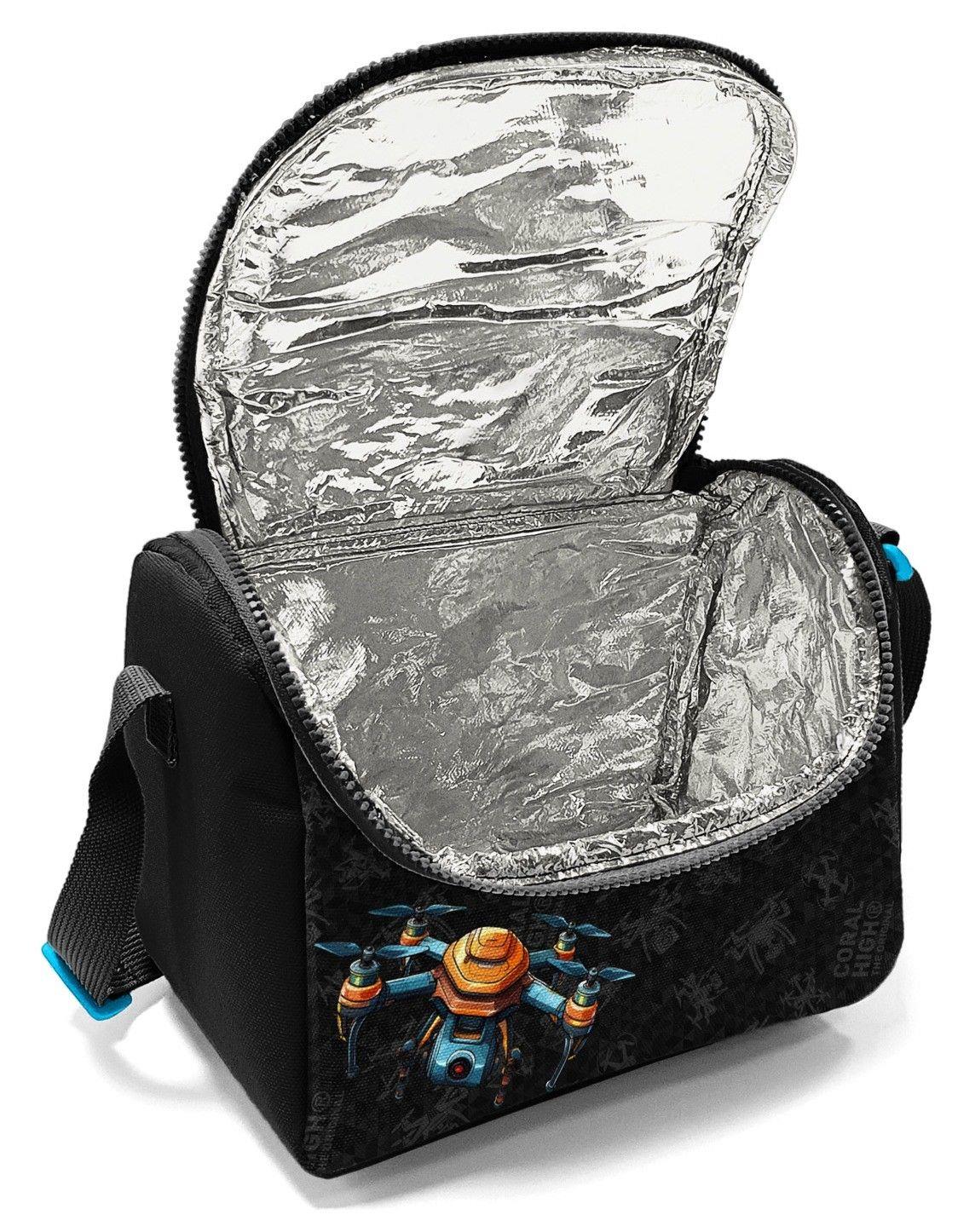Coral High Thermo Beslenme Çantası - Erkek Çocuk, Drone Pilotu Siyah 22791