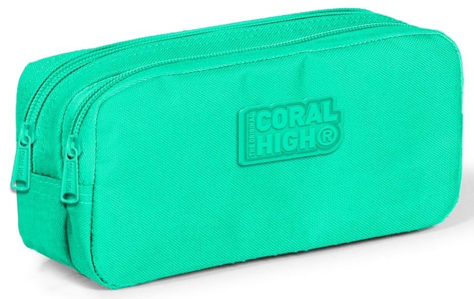 Coral High Yeşil İlkokul Çantası ve Kalemlik Seti