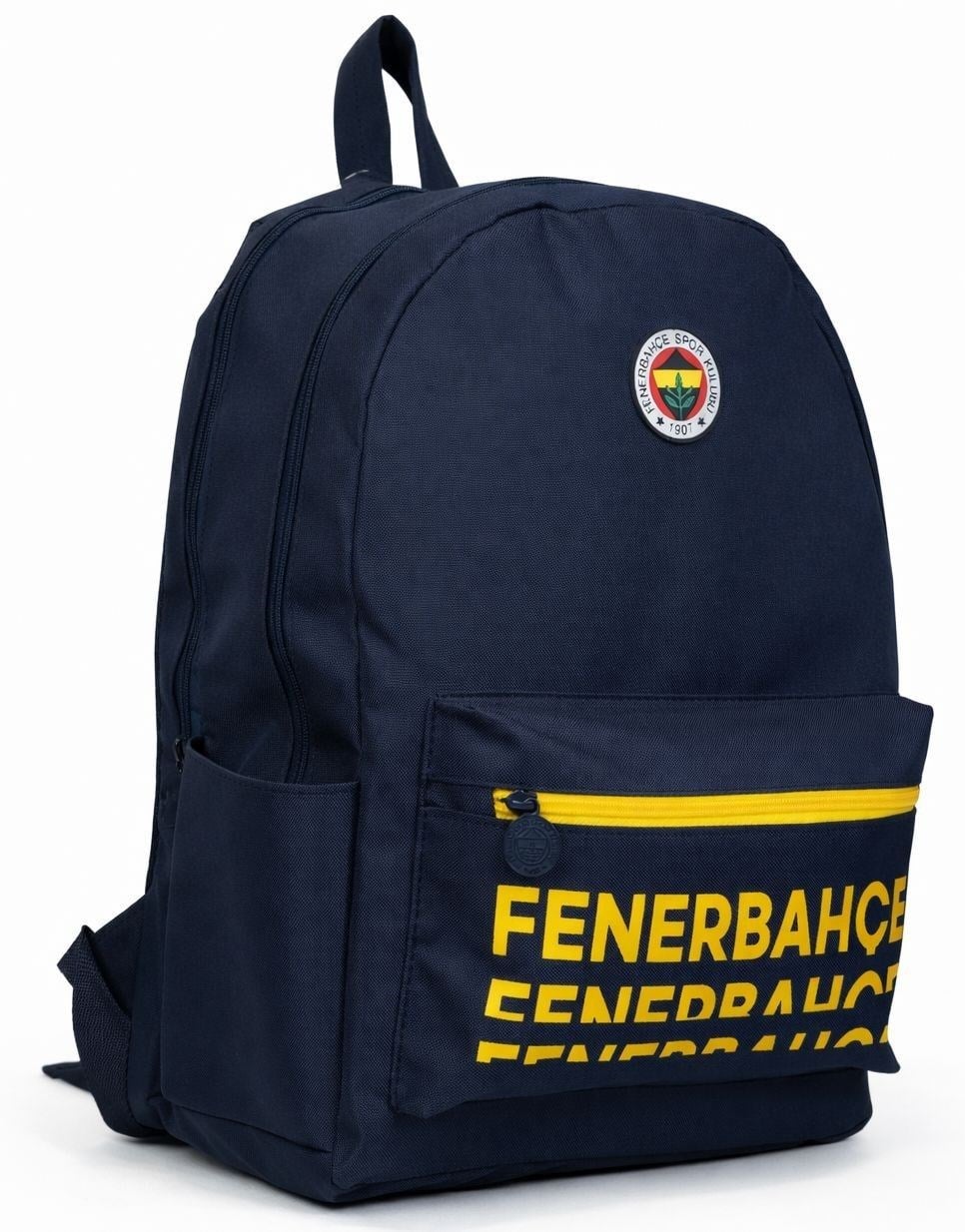 Fenerbahçe Üç Bölmeli Fenerbahçe Kabartmalı Erkek Çocuk Sarı Okul ve Günlük Sırt Çantası - 26733