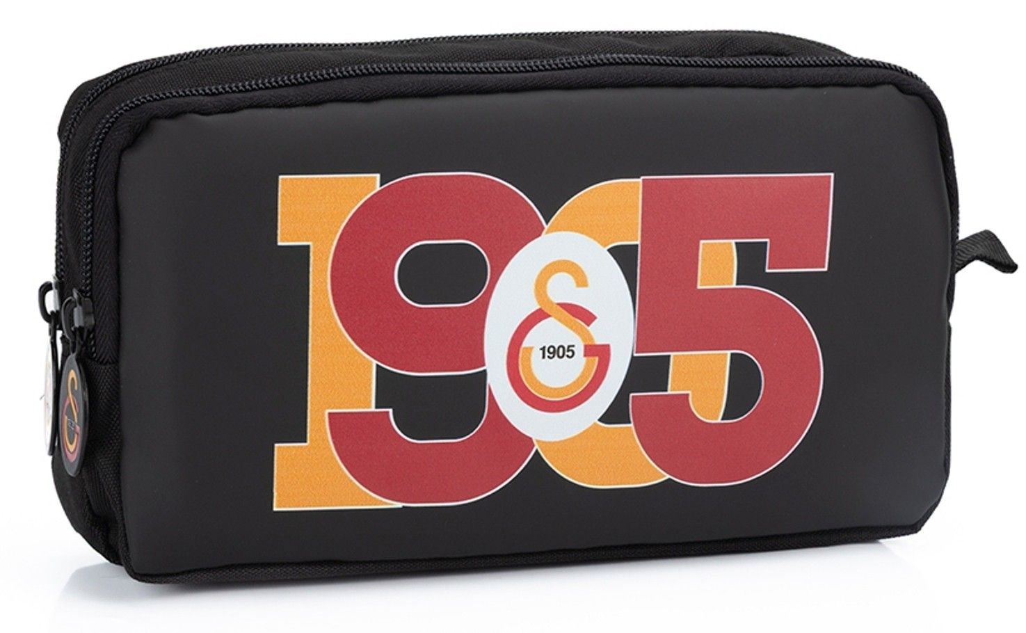 Galatasaray 1905 Suni Deri Siyah Kalem Çantası - 25546