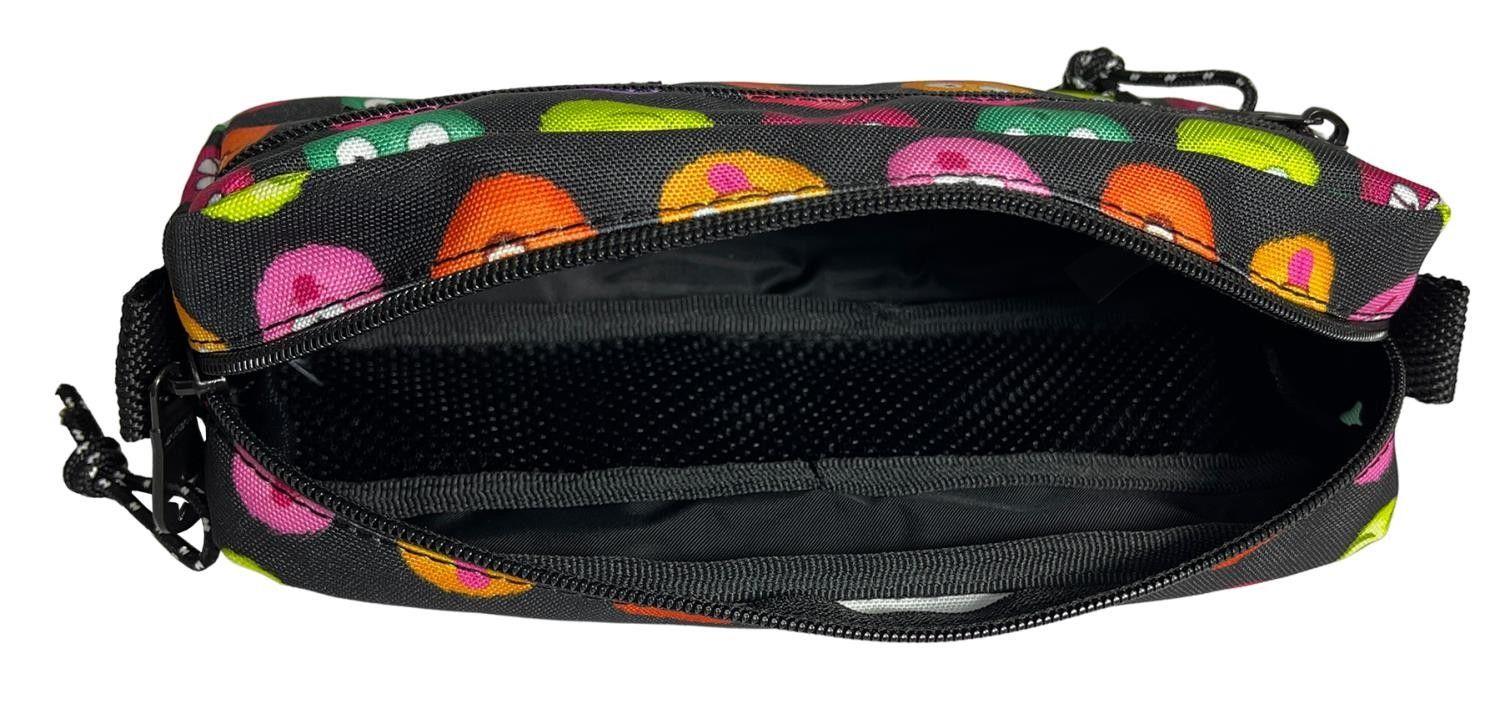 Jacbag Çift Fermuarlı Emoji Kız Çocuk Kalem Kutusu