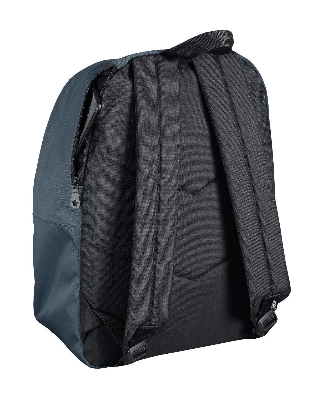 Jacbag Classic İki Bölmeli Gri Okul Günlük Seyahat Sırt Çantası