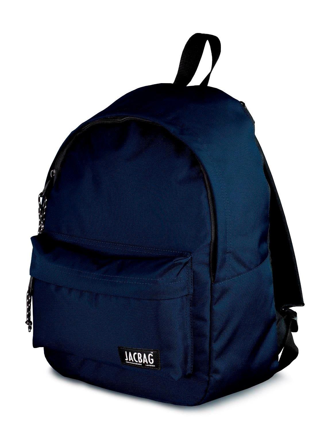 Jacbag Classic İki Bölmeli Lacivert Okul Günlük Seyahat Sırt Çantası
