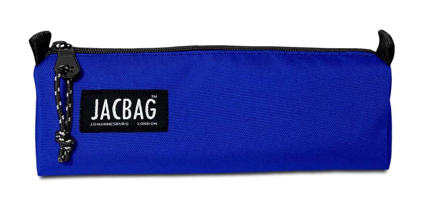 Jacbag Saks Mavi Erkek Çocuk Tek Bölmeli Üçgen Okul ve Ofis Kalem Kutusu