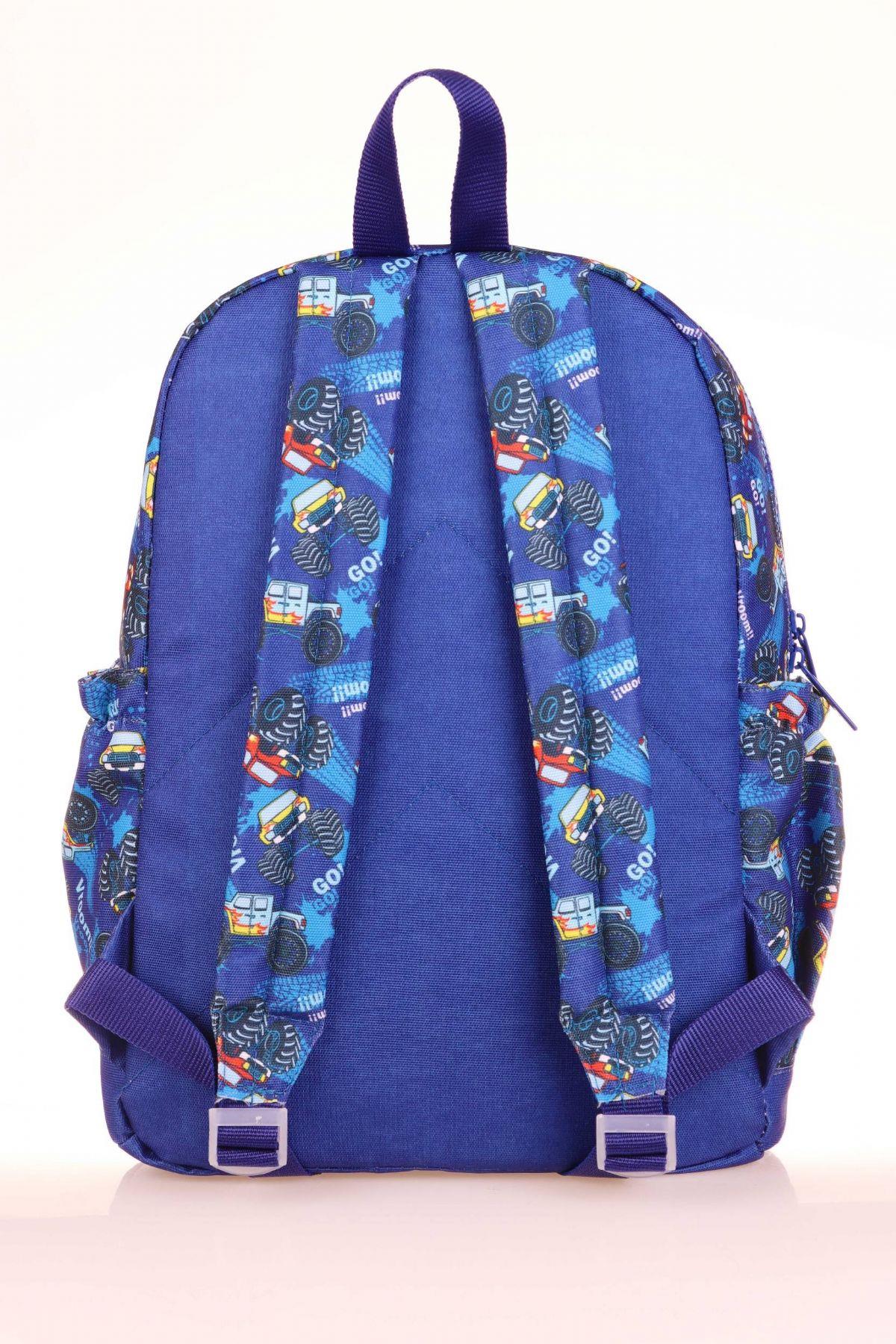 Kaukko Kids Lacivert Arazi Aracı Erkek Çocuk Okul Sırt Çantası