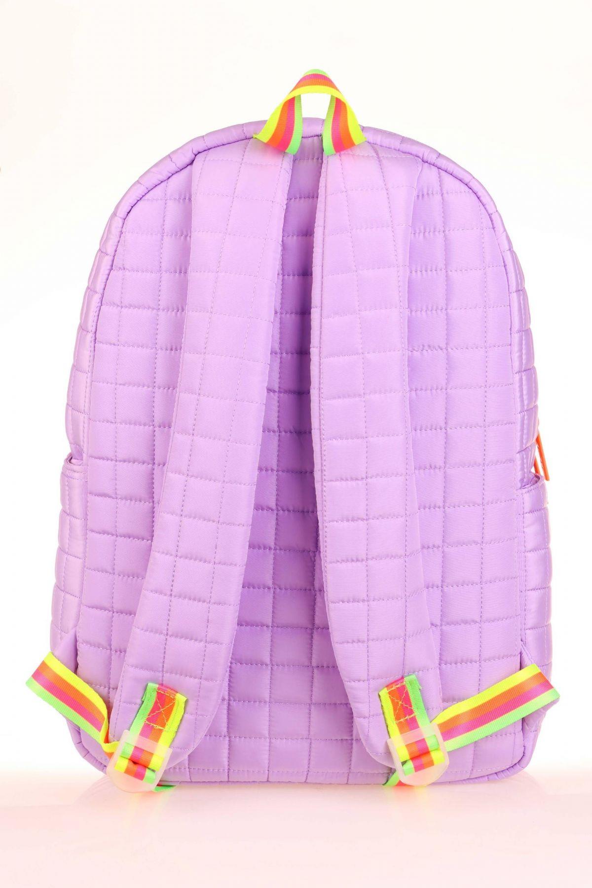 Kaukko Kids Lila Turuncu Kız Çocuk Ortaokul ve Günlük Sırt Çantası