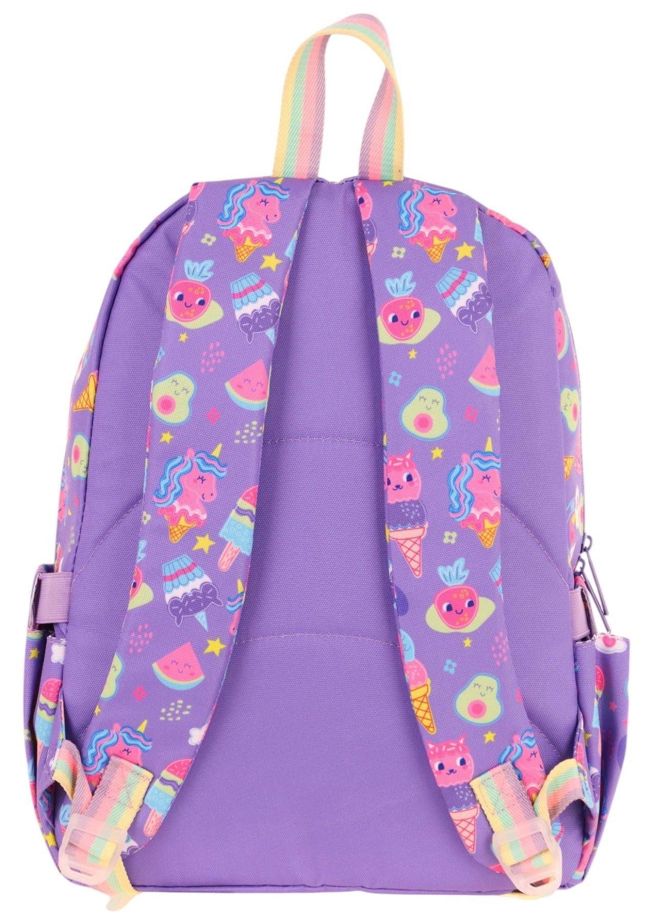 Kaukko Kids Üç Gözlü (Kız Çocuk) Okul Sırt Çantası (Unicorn Detaylı) - L5224