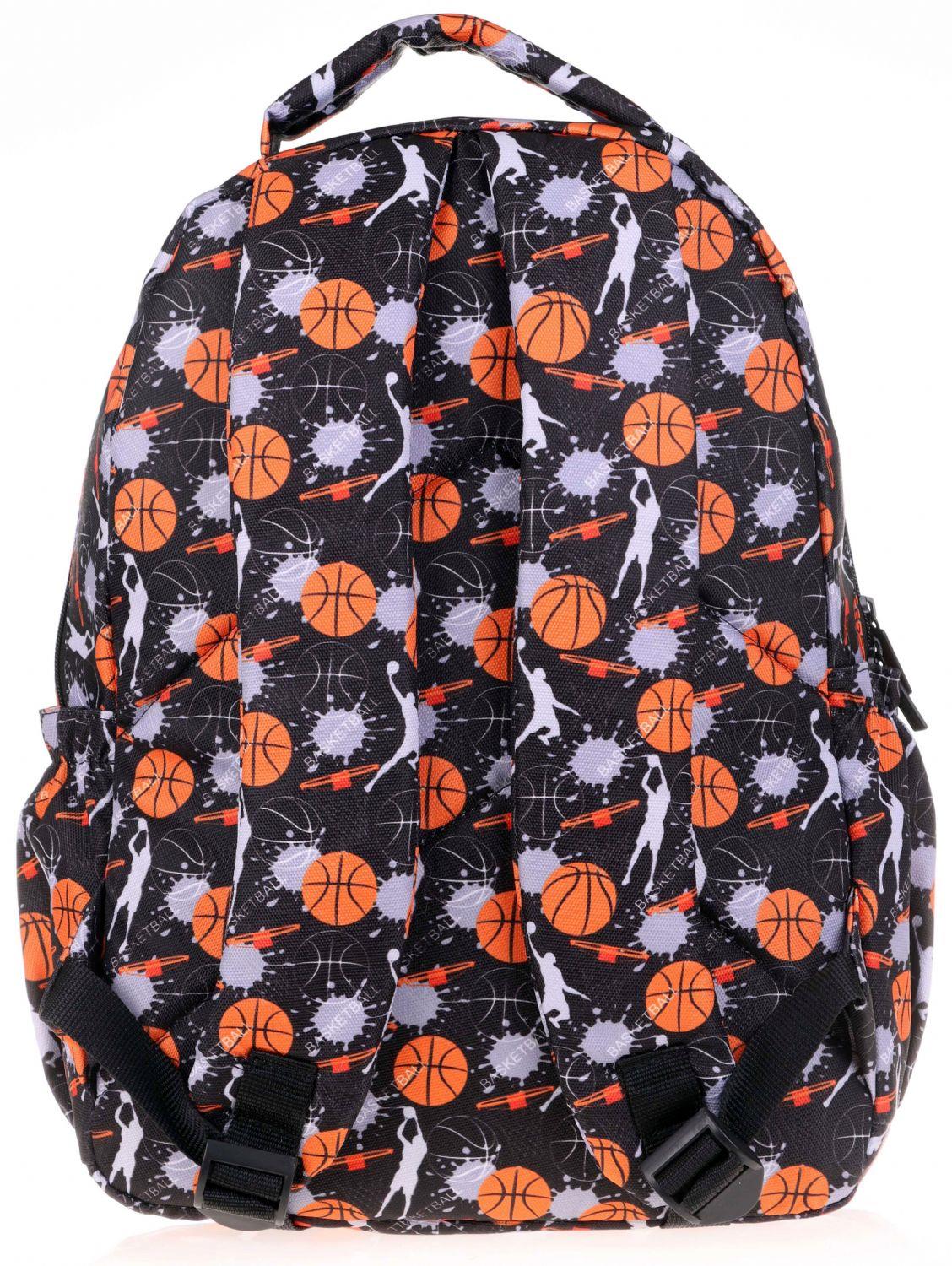 Kaukko Kids&Love   Turuncu Basketbol İlkokul Okul Sırt Çantası