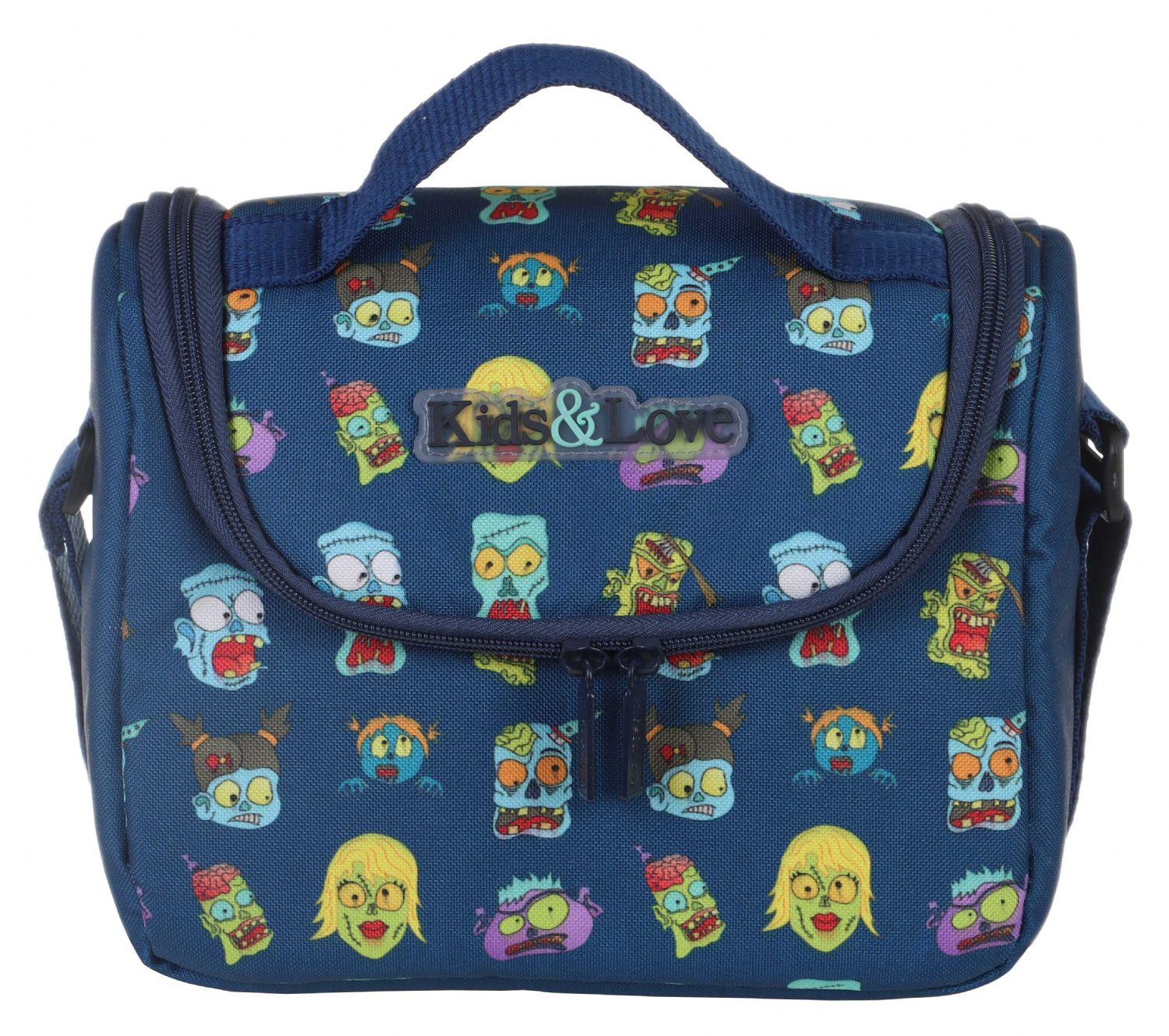 Kaukko Kids&Love Lacivert Zombie Beslenme Çantası