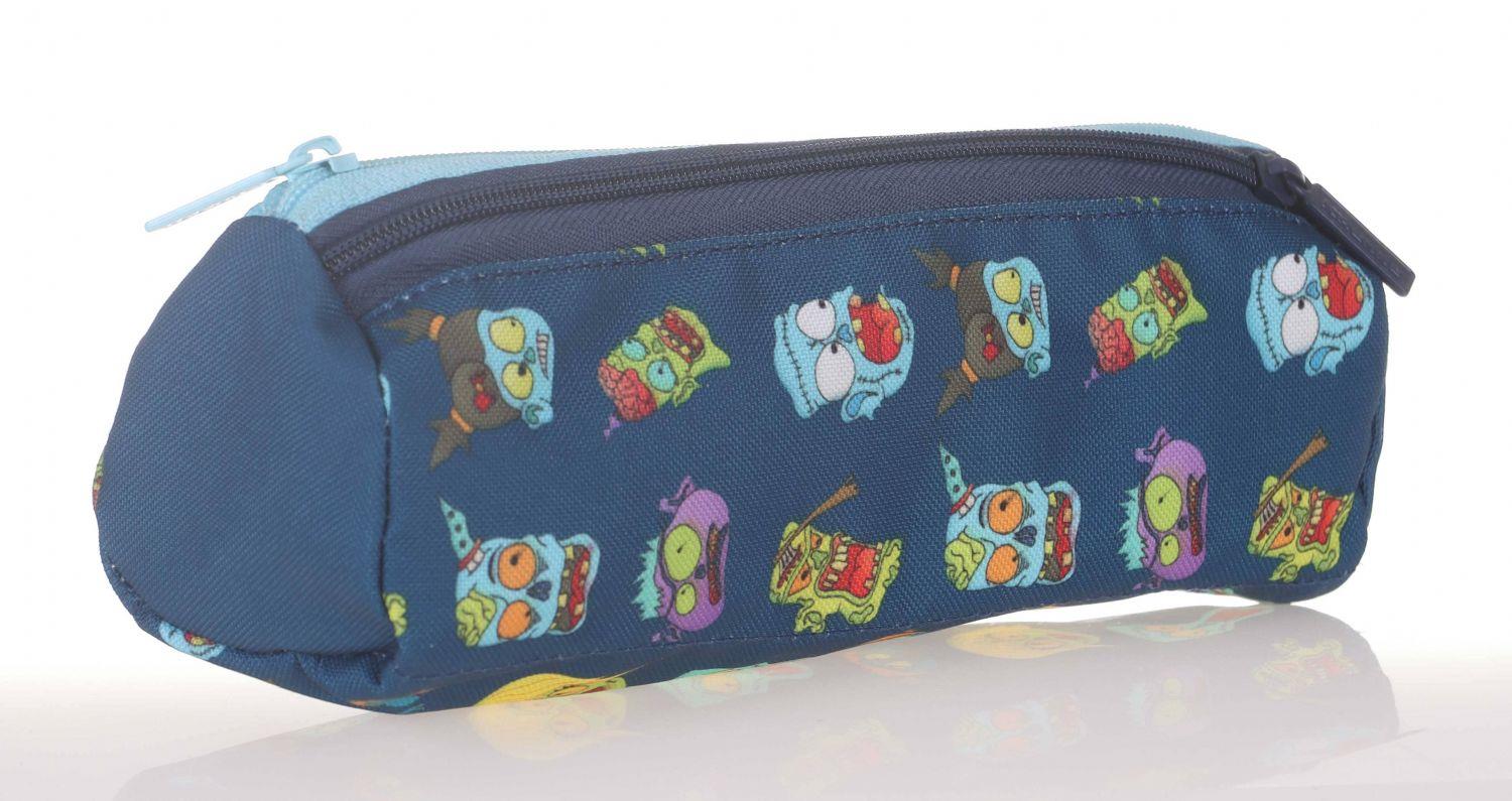 Kaukko Kids&Love Lacivert Zombie Kalem Çantası - Erkek Çocuk