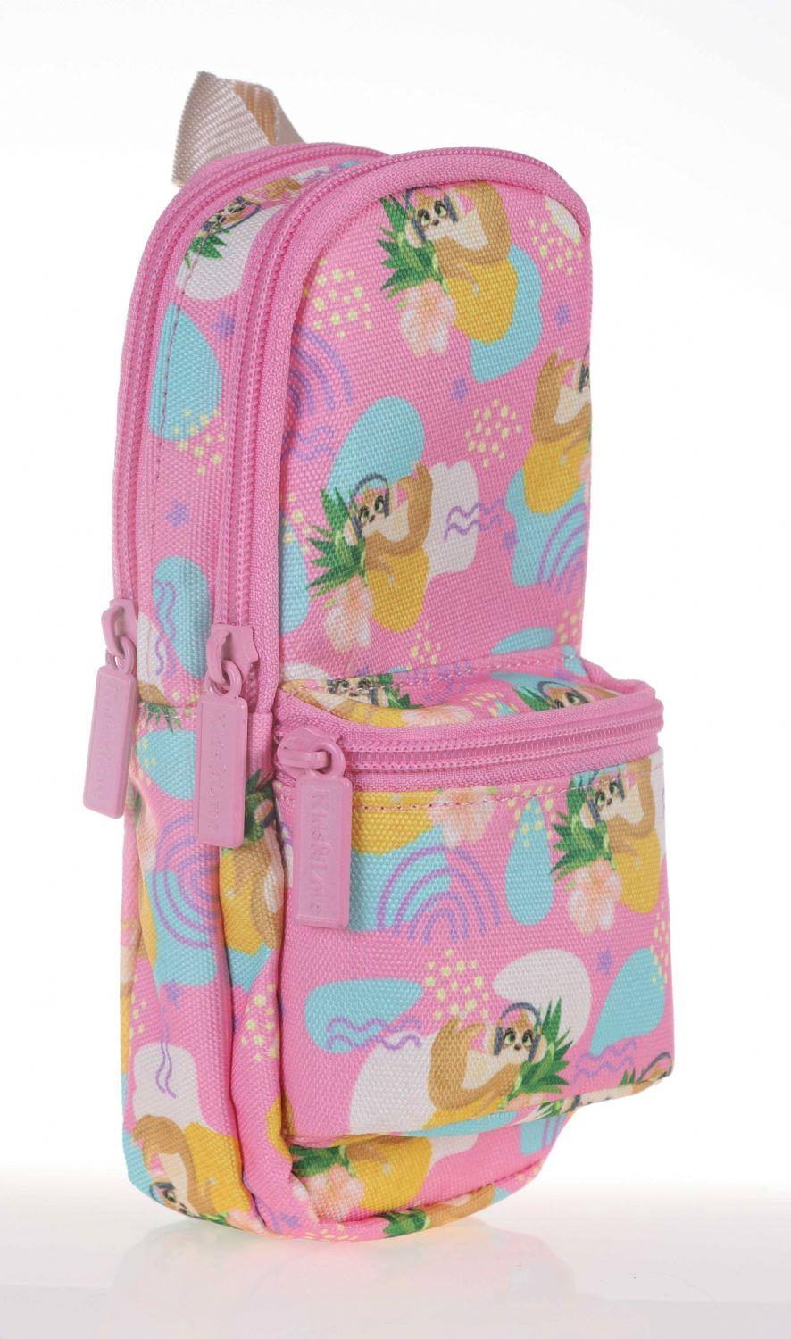 Kaukko Nature Junior Bag Tembel Maymun Kalem Çantası - Kız Çocuk