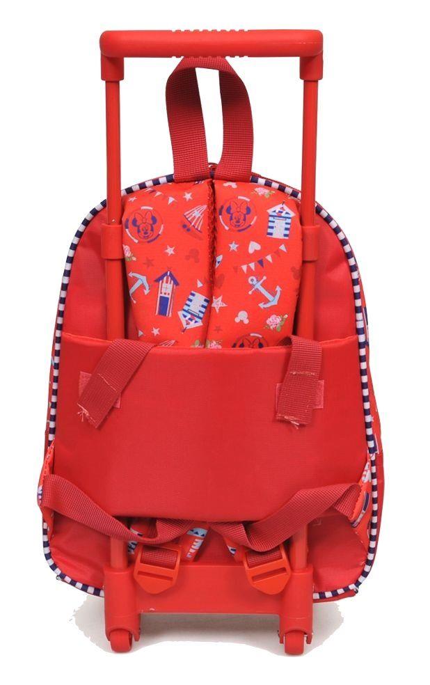 Minnie Mouse Çekçek Kırmızı Anaokul Çantası (73171)
