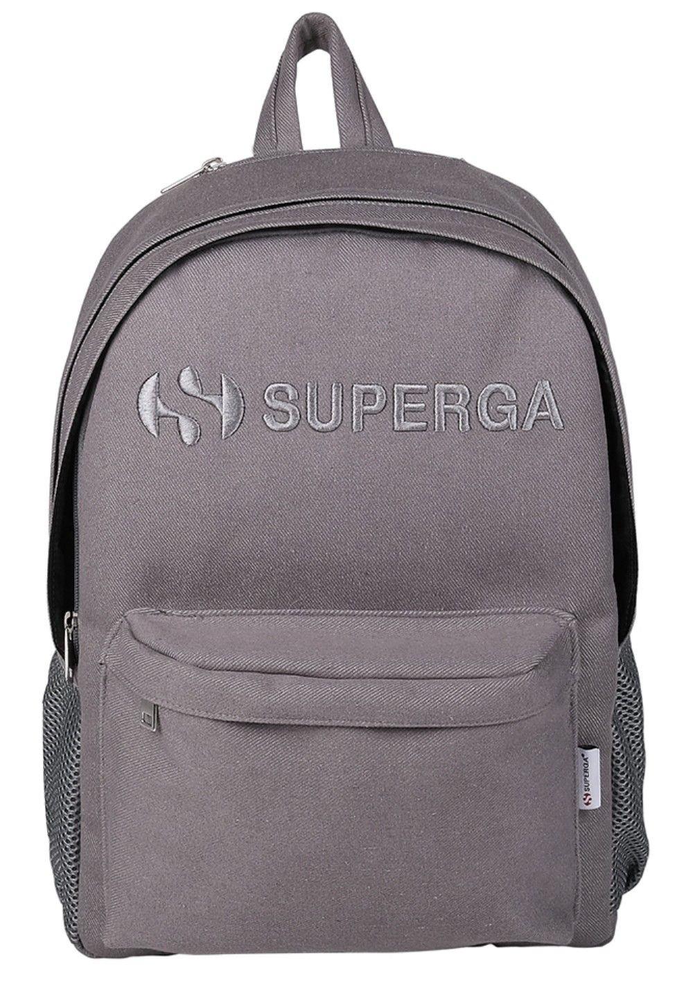 Superga Grey Linen Günlük ve Seyahat Sırt Çantası