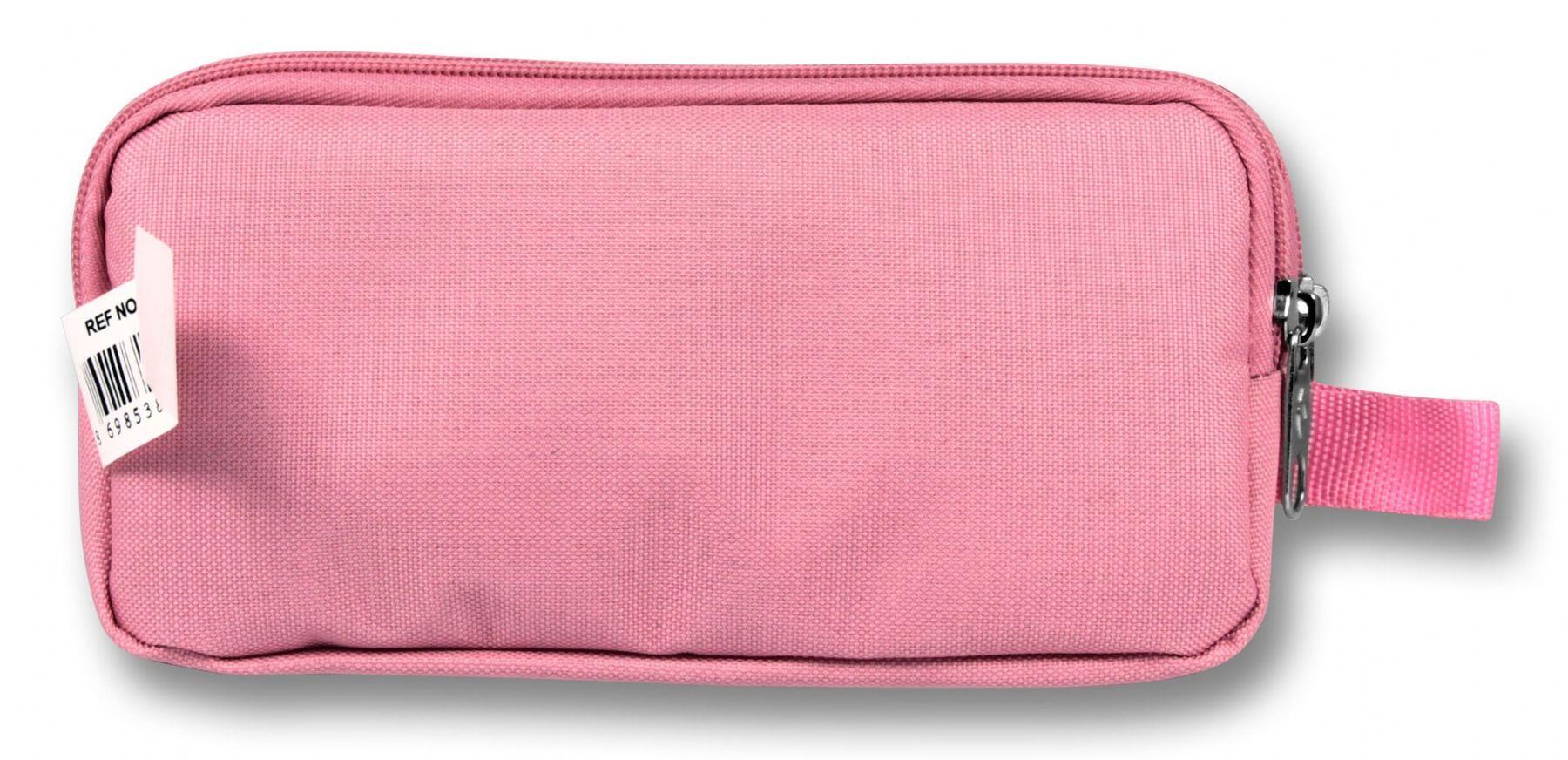 Ümit Çanta Kız Çocuklar İçin İki Bölmeli Kalemlik - Pembe - 5123